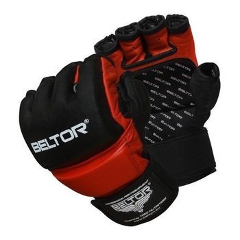 Beltor rękawice MMA One czarno-czerwone