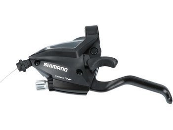 Dźwignia Shimano przerzutki-hamulca ST-EF500 2-rzędowa czarna