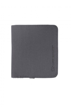 Lifeventure Kompaktowy portfel RFID — wąski portfel na podróż, szary