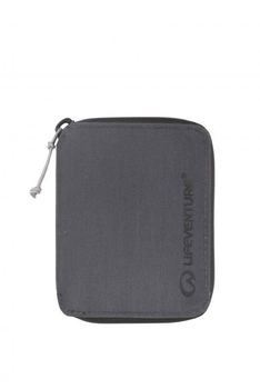 Lifeventure Składany portfel z zamkiem błyskawicznym z ochroną RFID wąski portfel na podróż