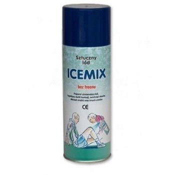 Lód sztuczny w sprayu Ice-mix na urazy 400 ml, zamrażacz