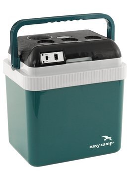 Lodówka turystyczna Easy Camp Chilly 12V Coolbox 24L - green/white