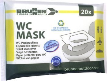 Nakładki na toaletę Brunner WC Mask- 20 szt