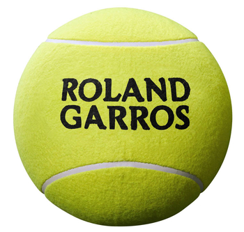 Piłka Wilson Roland Garros 9" Jumbo Yellow WRT1419YD