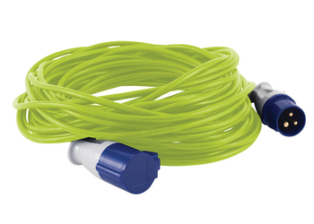 Przedłużacz Outwell Corvus CEE Cable 25 m - lime green