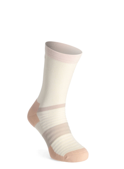 Skarpety biegowe Inov-8 Active High Sock - Kość Słoniowa-Róża