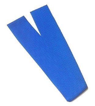 Szarfa gimnastyczna niebieski AS07019
