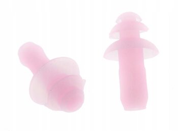 Zatyczki do uszu+pasek Vivo silikon-PVC B-2002 rózowe
