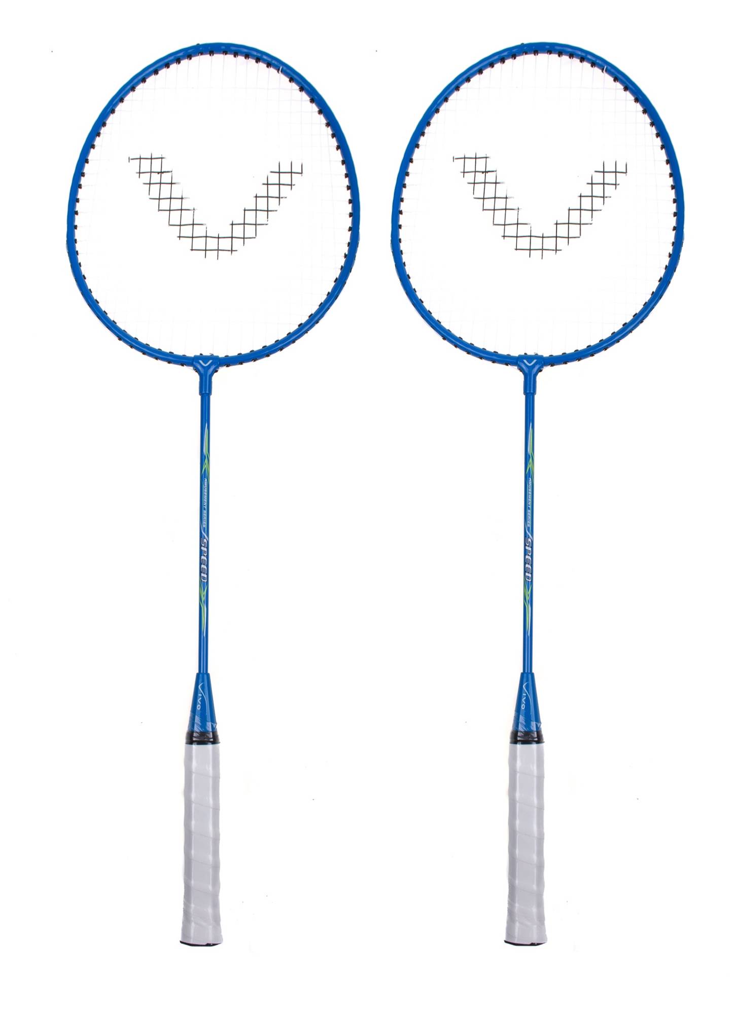 Badminton Vivo zestaw 2-rakietki Speed blue-white
