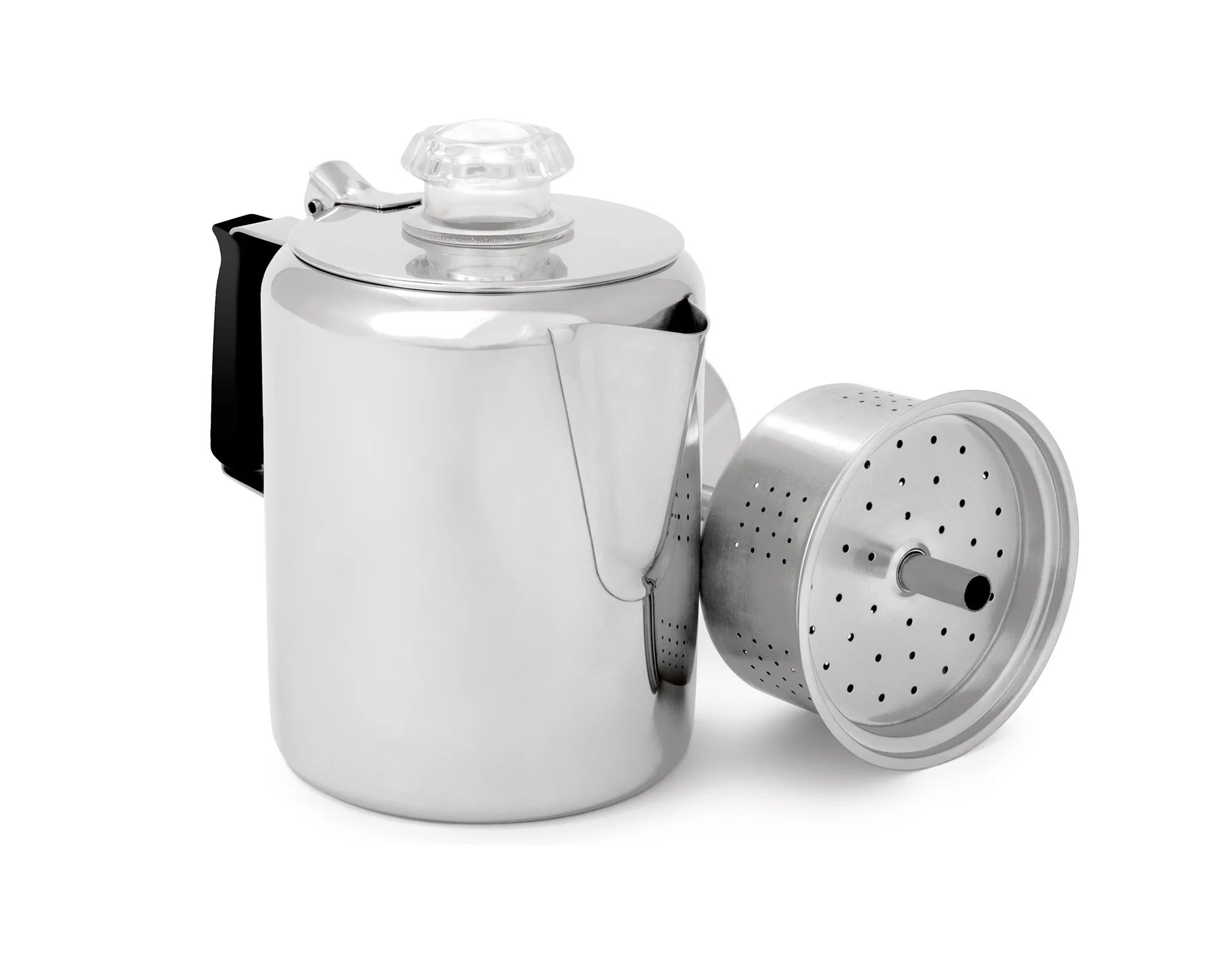 Czajnik do kawy GSI Outdoors Glacier Stainless Coffee Percolator - 3 cup