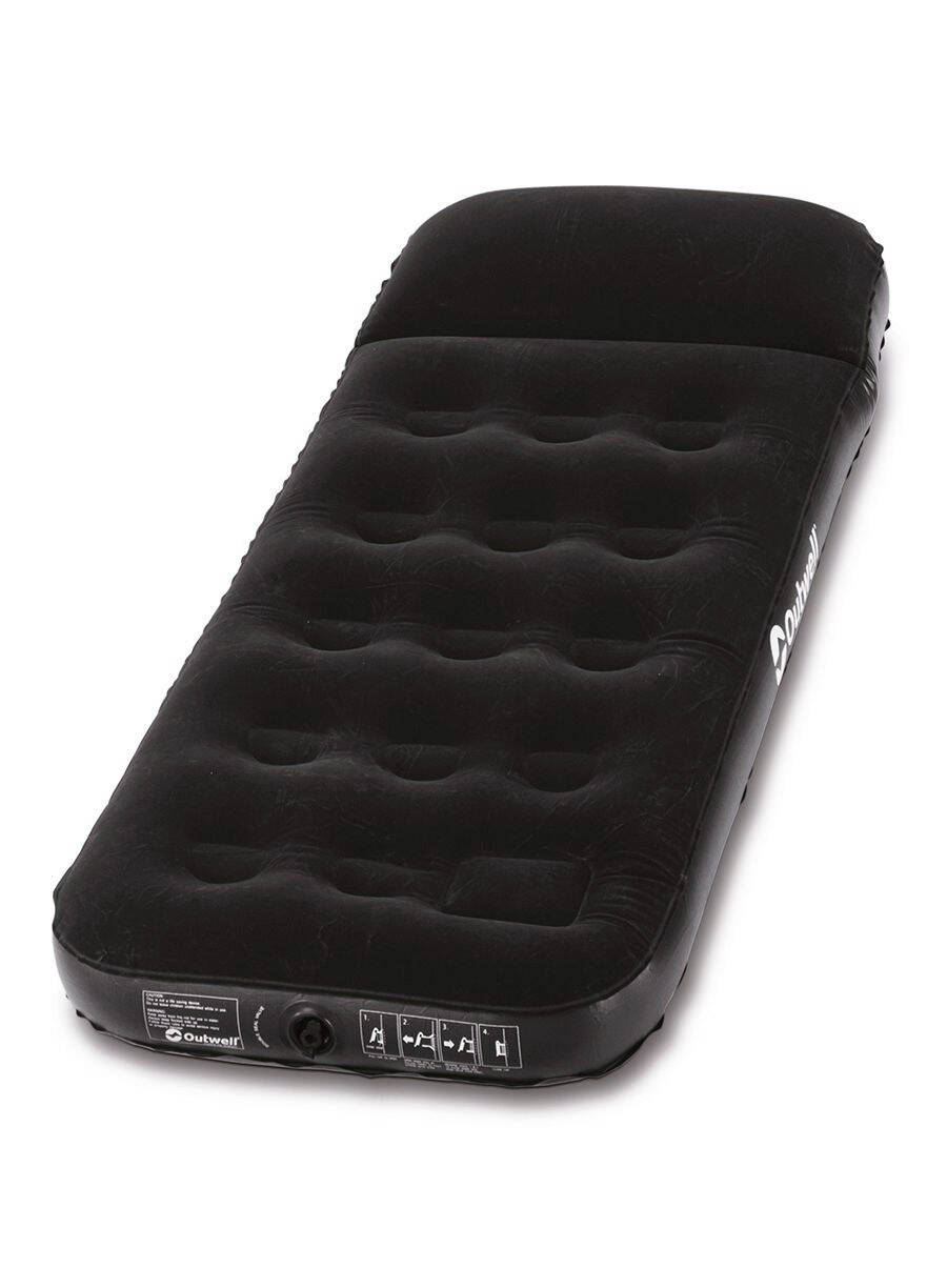 Materac Outwell Flock Classic welurowy pillow&pump single