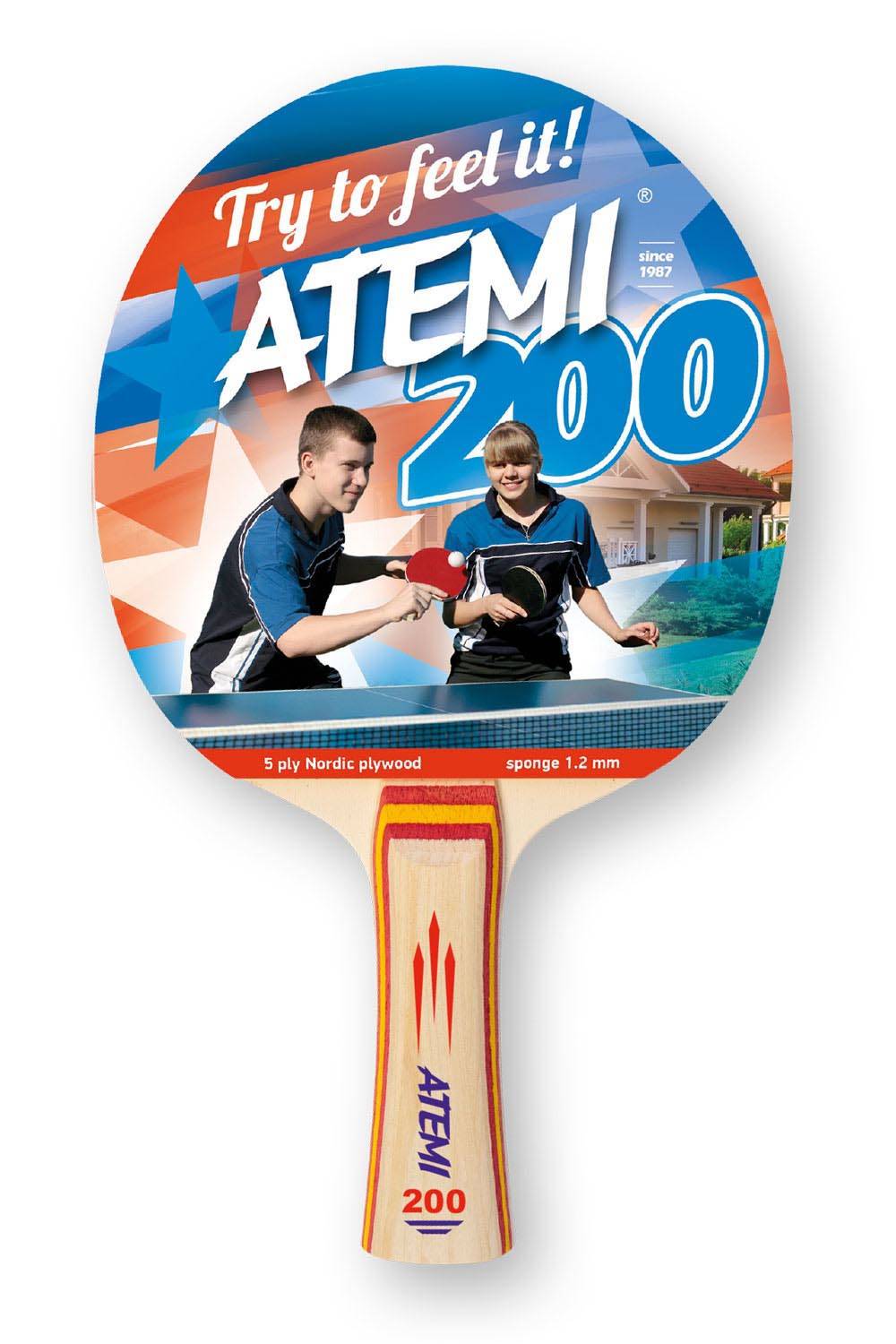 Rakietka do tenisa stołowego ATEMI 200 an