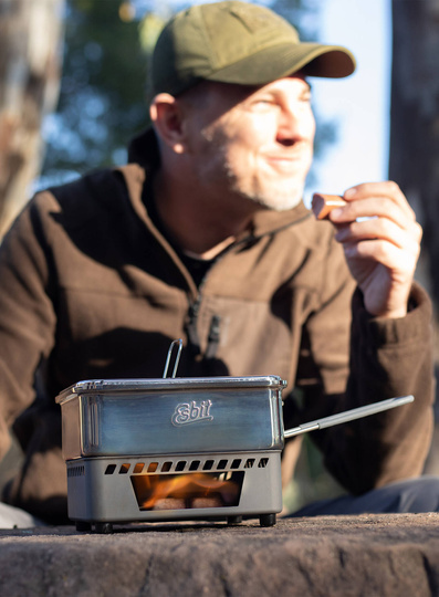 Zestaw do gotowania Esbit Solid Fuel Cookset 1100ml