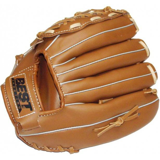 Rękawica baseball skórzana dla dzieci Best Sporting Lewa