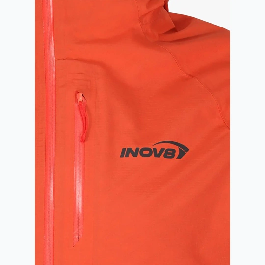 Kurtka do biegania Inov-8 Stormshell FZ V2 - fiery red