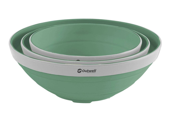 Miski turystyczne Outwell Collaps Bowl Set - shadow green