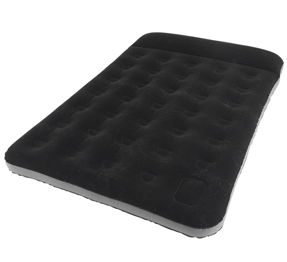 Materac dmuchany Outwell Classic w/pillow & Pump Double - black/grey