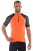 Brubeck SS10410 Koszulka rowerowa pomarańczowy