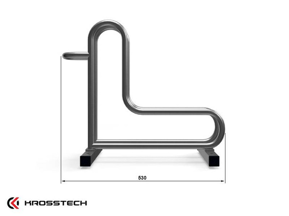 Stojak na rowery RAD 6 na 6 rowerów ocynkowany