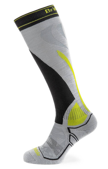Skarpety narciarskie Bridgedale Ski Midweight Merino P - grey/graphite