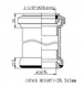 Stery stalowe NECO H-845 ahead 1.1/8" czarne box