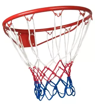 Obręcz do koszykówki z siatką 43cm Enero