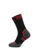Skarpety Bridgedale wodoodporne StormSock Heavy Boot - black/red