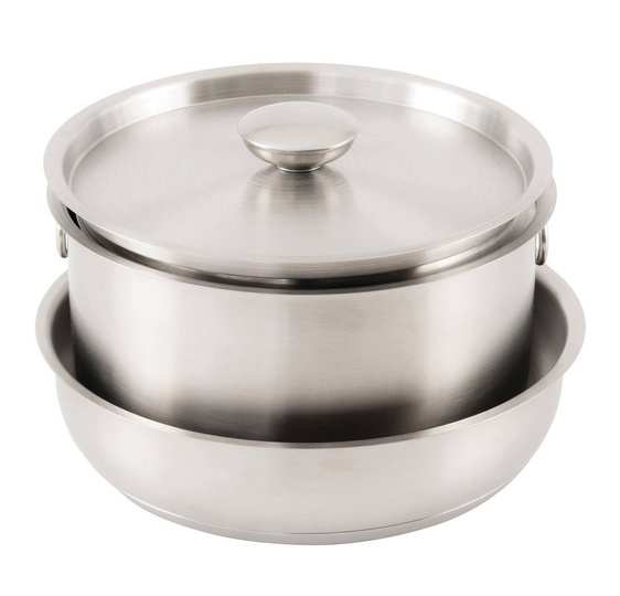 Zestaw garnków Outwell Supper Set M - silver