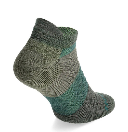 Skarpety merino Inov-8 Merino Low Sock - dark green/melange
