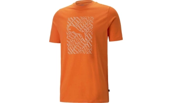 Koszulka Puma Graphics Cat Tee 674474-23 Orange
