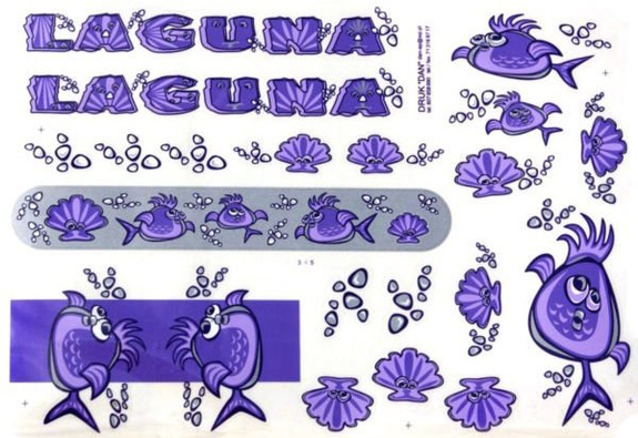 Kalkomania KR-5 Laguna zestaw