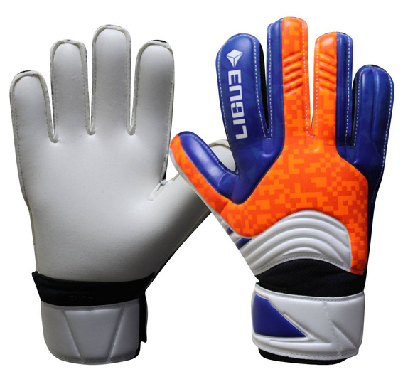Rękawice bramkarskie Ligue Defender white-blue-orange