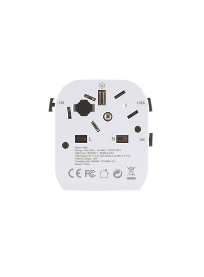 Adapter podróżny USB UK-World Ładowarka Lifeventure 