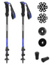 Kije trekkingowe RAPEKS TREK LIGHT (niebieskie)
