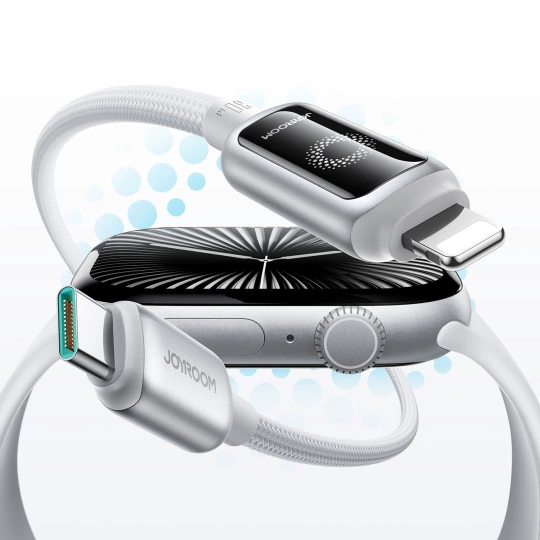 Kabel Joyroom S-A55 StarFlight 30W USB-C - Lightning 1,2m - biały