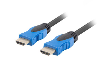 Kabel HDMI Lanberg M/M v2.0 4K 1m czarny