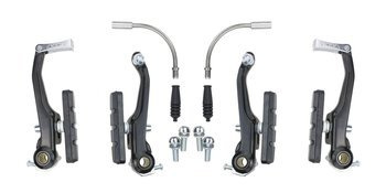 Szczęka hamulca V-brake aluminium czarna