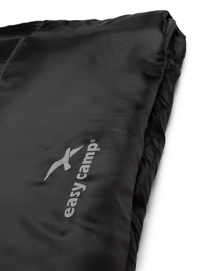 Śpiwór koperta Easy Camp Chakra 190 cm LZ - black