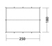 Tarp turystyczny Robens Tarp 2.5 x 1.8 m