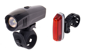 Zestaw oświetlenia Verso przód 370 Lm tył 35 Lm