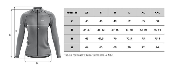 Cote Bluza rowerowa LS damska RAMA 