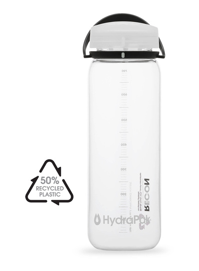 Ekologiczna Butelka HydraPak Recon 750ml - Clear/Black & White 