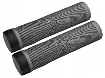 Chwyty kierownicy Maze 137 mm, szaro-czarne