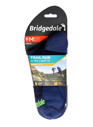 Skarpety Bridgedale Ultralight T2 Merino Sport Low - blue