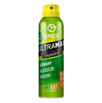 VACO ULTRAMAX Spray na komary, kleszcze i meszki DEET 30% - 170 ml