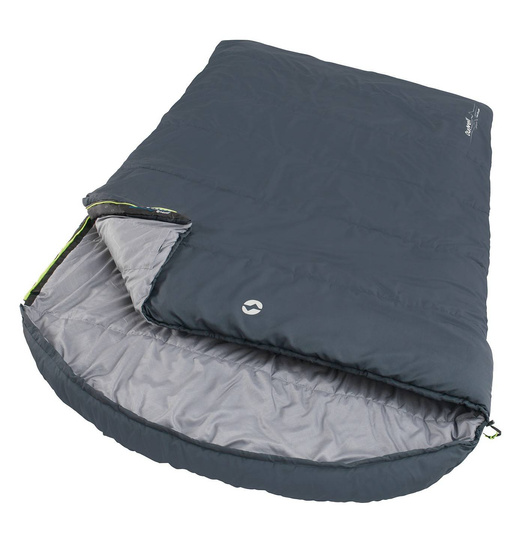 Śpiwór podwójny Outwell Campion Lux Double (195 cm) - dark grey