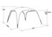 Namiot rodzinny Outwell Event Lounge L - black/grey