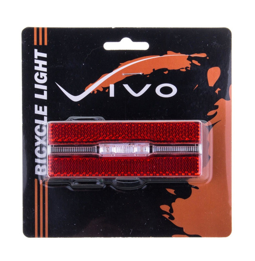 Lampa tylna bagaż 2 super Led red HL-PR027 baterie 2*AAA w komplecie