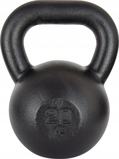 Kawmet Hantla Żeliwna Kettlebell - 20 kg