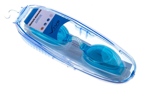 Okulary do pływania Vivo Junior B-0121 białe
